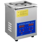 VEVOR Ultrazvočni čistilec 18x16.5x21.2 cm 60W