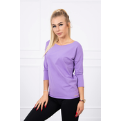 Casual Purple Blouse