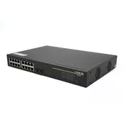 DCN Europe ES430-18P-POE 16x10/100/1000Base-T z PoE+ (250W) + 2x100/1000Base-X SFP