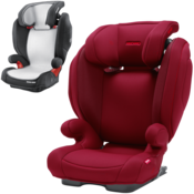 Dječja autosjedalica RECARO Monza Nova 2 Seatfix [15-36 kg] – Select Garnet Red + Ljetna navlaka