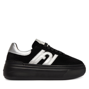 Usnjene superge Furla Nuage Lace-Up Sneaker