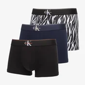 Bokserji Calvin Klein Trunk 3-Pack Blue M