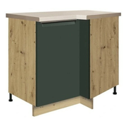Kutni element lijevi Glamour Gla 15D 100x70 - zelena