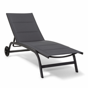 Blumfeldt Limala, ležalnik, jeklo/aluminij, tekstil, 150 kg, prenosni