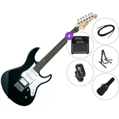 Yamaha Pacifica 112 V SET 2 Black Električna kitara