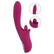 Javida Lizalni in Sunek - vibrator (vijoličen)