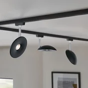 Paulmann URail LED spot Sphere 2.700K črna - Sodobni - črna, krom - Plastika