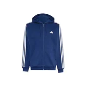 ADIDAS SPORTSWEAR Športna jopa na zadrgo temno modra/bela