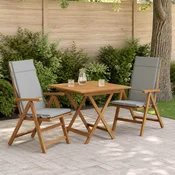 vidaXL 2-delne blazine za visok naslon GEMERT 2 pcs 100% poliester