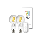 Immax Neo - KOMPLET 2x LED Zatemnitvena žarnica FILAMENT E27/5W/230V 2700-6000K + DU