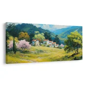 Slika cvetovi dreves in gore - 200x100