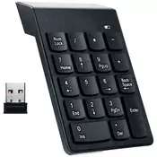 GEMBIRD Bežicna numericka tastatura KPD-W-02 crna
