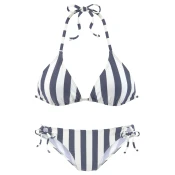 VENICE BEACH Bikini mornarska/bela