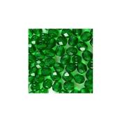 Ceške perle polirane 6 mm emerald