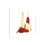 shumee STEKLENA REZALNA DESKA 52x40 VINO