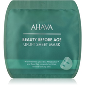 Ahava Beauty Before Age gladilna maska iz platna z učinkom liftinga  1 kos