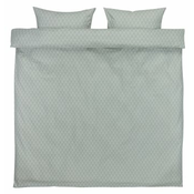 Set flanelske posteljine MARCELA 200x220 pepelj. zelena