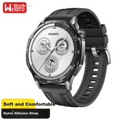 Weiqiantu Zamenska narukvica za pametne satove za Huawei Watch, Crna