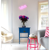 LITTLE LOVELY COMPANY Neonska lampa Love, Roze