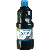 GIOTTO F53372400 Akrilna barva Black 500 ml 1 kos