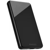 ProUser ProUser Wireless Powerbank 5000 mAh Power Delivery 3.0\, Qi Wireless Charging Li-Ion črna hkratno polnjenje in praznjenje\, prikaz stanja, (20432830)