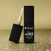 Flexy Hybrid Gel-FLASH LIGHT GOLD Trajni gel lak za nokte UV i LED | SILCARE | Kozmo