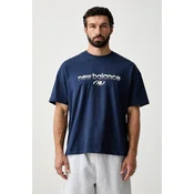 Majice New Balance Trackside T-Shirt Nb Navy L
