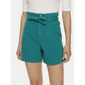 United Colors Of Benetton Kratke hlače iz tkanine 4DUKD9019 Zelena Regular Fit