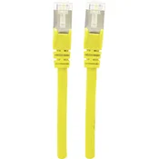 Intellinet Intellinet 740708 RJ45 omrežni kabel\, Patch kabel CAT 6a S/FTP 1.00 m rumena zaščita iz folije\, pletena zaščita\, zaščiten\, brez halogena 1 kos, (20417855)