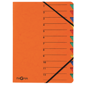PAGNA Organizator mapa PAGNA, EASY, DIN A4, karton, 12 predelkov, (21652613)