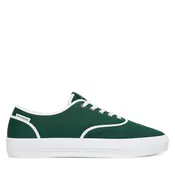 Tenis superge Tommy Hilfiger Th Vulc Cup Long Lace Canvas FM0FM05874 Zelena