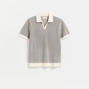 Reserved - Polo džemper s visokim sadržajem pamuka