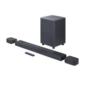 JBL BAR 800 5.1.2 Soundbar, 720W BT 5.0, WiFi 6, HDMI eARC in/out, True Dolby Atmos, Wireless subwoofer, črn