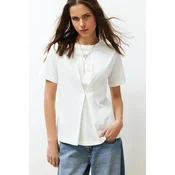 Trendyol Milla Ženska bluza, Krem