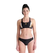 Arena threefold two pieces black/asphalt/white m - uk34