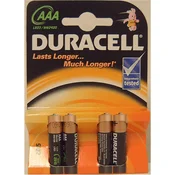 Duracell - 4 kom Alkalna baterija Basic LR03/AAA 1,5V 2400 mAh