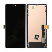 Google Pixel 6 Pro - LCD zaslon + steklo na dotik + okvir (Stormy Black) OLED