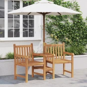 Vrtne vanjske stolice 152 x 63 x 89 cm Cvrsto teak drvo