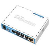 Mikrotik hAP, 10,100 Mbit/s, USB Tip-A, 6 - 30 V, 5 W, Bijelo, Integrirana antena