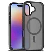 Overboard Mat ovitek za iPhone 17 z MagSafe, mat črn