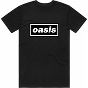 Oasis majica Decca Logo Črna M
