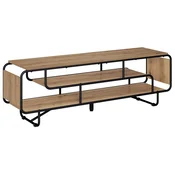 vidaXL TV stojalo 140 x 36 x 45 cm Artisan hrast Inženirski les