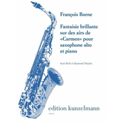 BORNE:FANTAISIE BRILLANTE SUR DES AIRS DE CARMEN SAXOPHONE ALTO ET PIANO