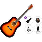 Pasadena PD-10 Premium SET Vintage Sunburst Akusticna gitara
