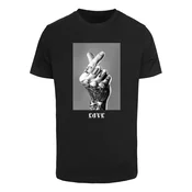 Mister Tee Majica siva/črna/bela