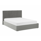 Postelja Berwyn 1775 (Siva) Zakonske, Siva, 160x200, Blago, Posteljno dno, 177x216x110cm