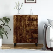 Komoda boja dimljenog hrasta 69,5x34x90 cm konstruirano drvo