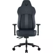 Formula Gamer stolica - Viron Pawtex Black (crna; podesiva visina; fiksni 3D naslon za ruke, max. 125 kg, Pawtex, STM5) VIRON PAWTEX BLACK