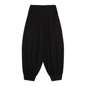 Bershka Harem hlače  črna
