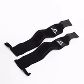 Never Satisfied NEVER SATISFIED trakovi za pomoč pri dvigovanju uteži (powerlifting straps) Black, (20494411)